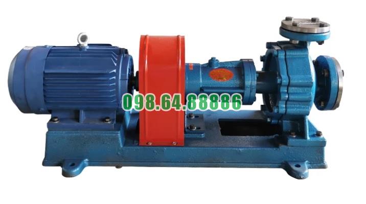 Bơm dầu công nghiệp chịu nhiệt RY40-25-200 lưu lượng 10 m3/h, công suất 4 kW, cột áp 50 m, tốc độ 2900 vòng/phút