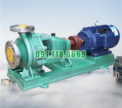 Giá bán bơm li tâm cánh hở đường thoát đầu vào ra Dn100 model IHK100-65-200